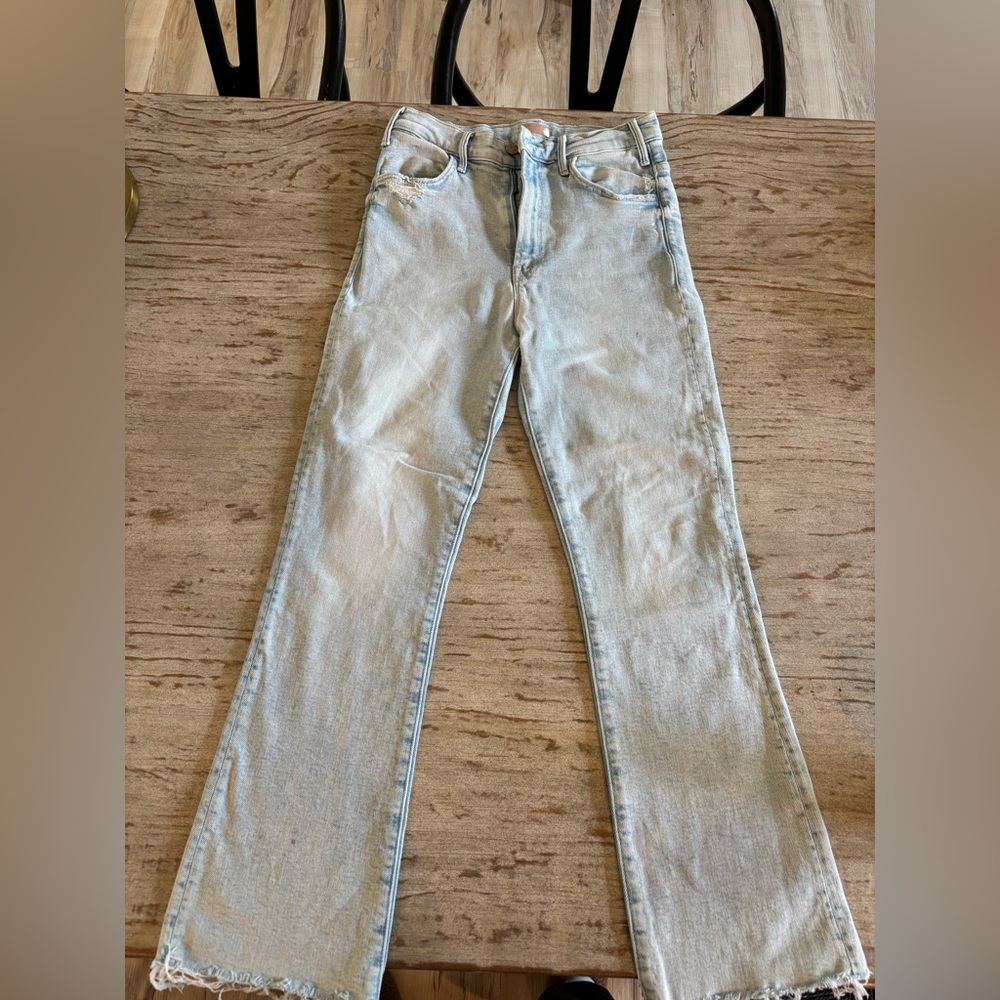 MOTHER Light Blue Denim Jeans